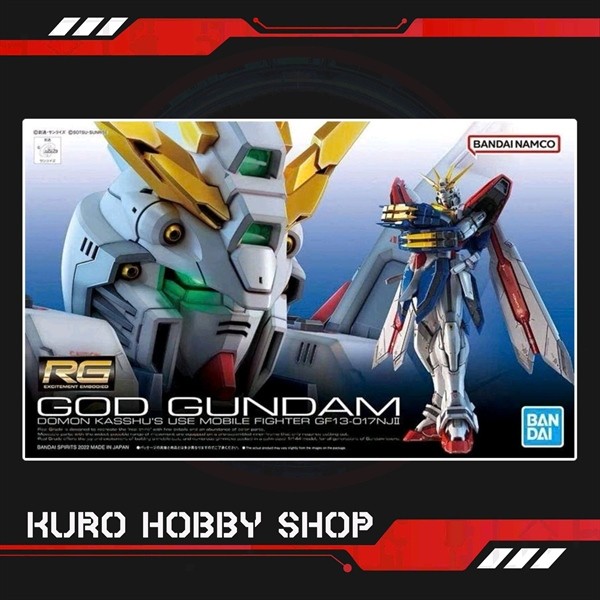 RG 1/144 God Gundam - Bandai Assembly Model