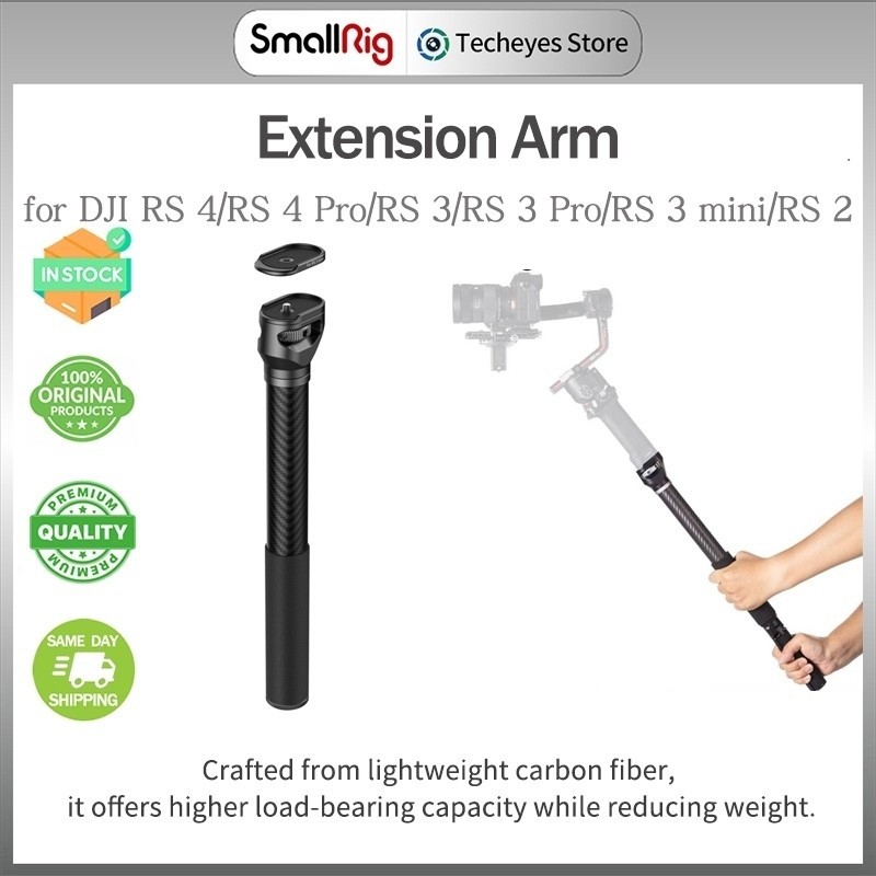 SmallRig Gimbal Extension Arm for DJI RS 4 Pro/RS 4/RS 3/RS 3 Pro/RS 3 Mini