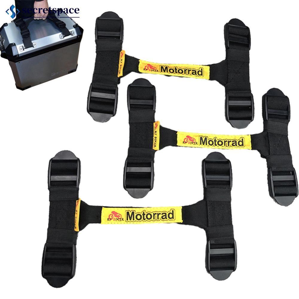 SECRETSPACE 1PC จับเชือกกระเป๋าเดินทางสําหรับ Pannier ด้านข้างกล่องอลูมิเนียมกล่อง Trunk สําหรับ BMW