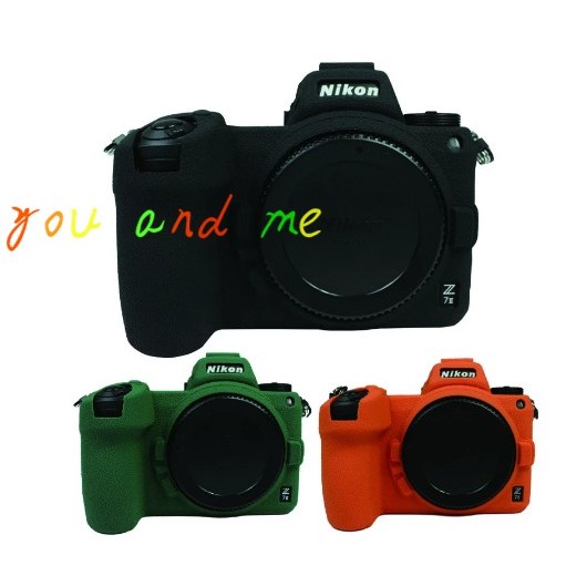 เหมาะสําหรับ Nikon Z5 Z6 Z7 Z50 Z6II Z7II เคสป้องกัน Micro Single Digital Camera Bag เคสซิลิโคนการถ่