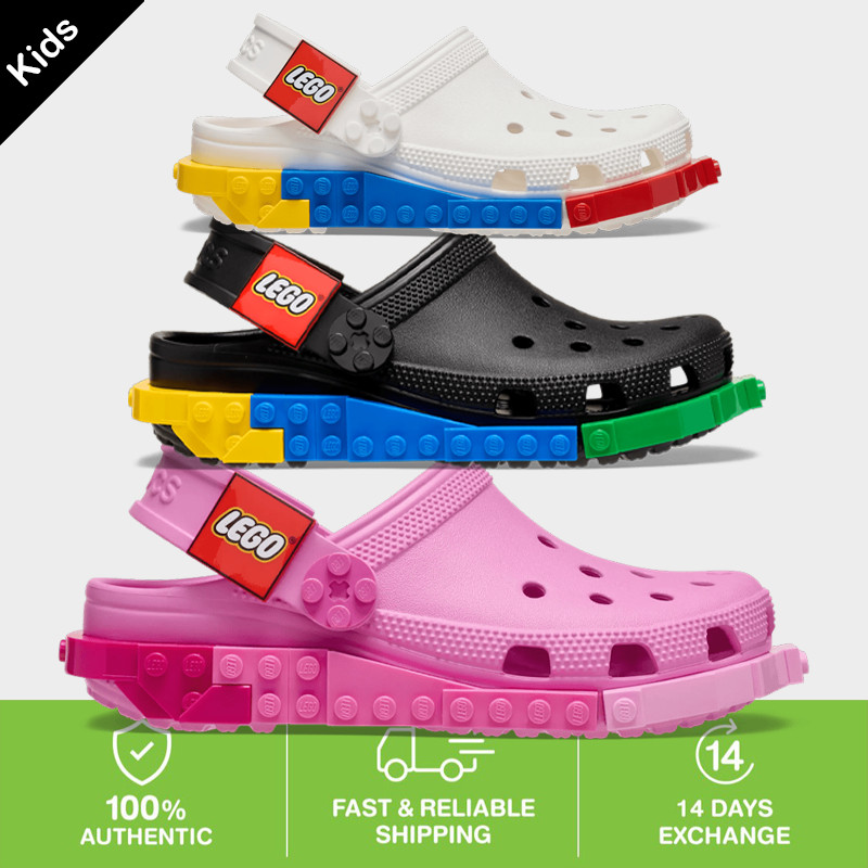 cross LEGO Classic Clogs รองเท้าหัวโตเด็ก น้ำหนักเบา ระบายอากาศ กันลื่น #211874