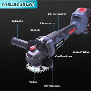 NDCARS เครื่องเจียรไร้สาย 20V มอเตอร์ไร้แปรงถ่าน รุ่น SCGI-600