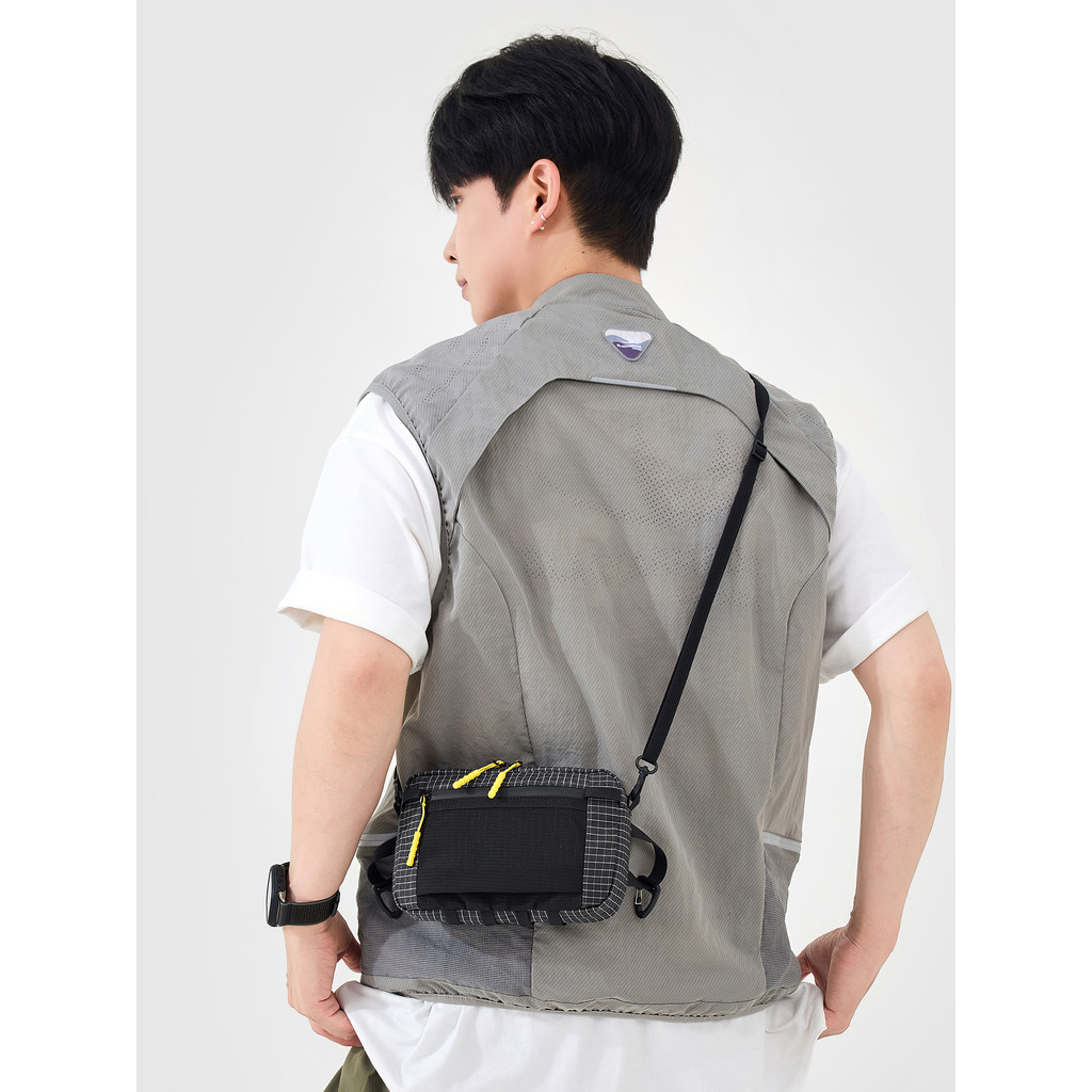Weikani กระเป๋าโทรศัพท์มือถือแบบพกพากลางแจ้งน้ําหนักเบามัลติฟังก์ชั่นไหล่เดียว Cross-Body กีฬา Mount
