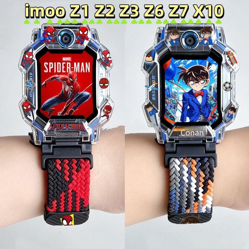 [คลังสินค้าพร้อม]Spider สายนาฬิกาแม่เหล็กสําหรับ imoo Z1 Z2 Z3 Z6 Z7 X10 สายคล้อง imoo Z1 สายนาฬิกา imoo Z6 กรณี Z7 นาฬิกา X10 กรณี Z3 กรณี
