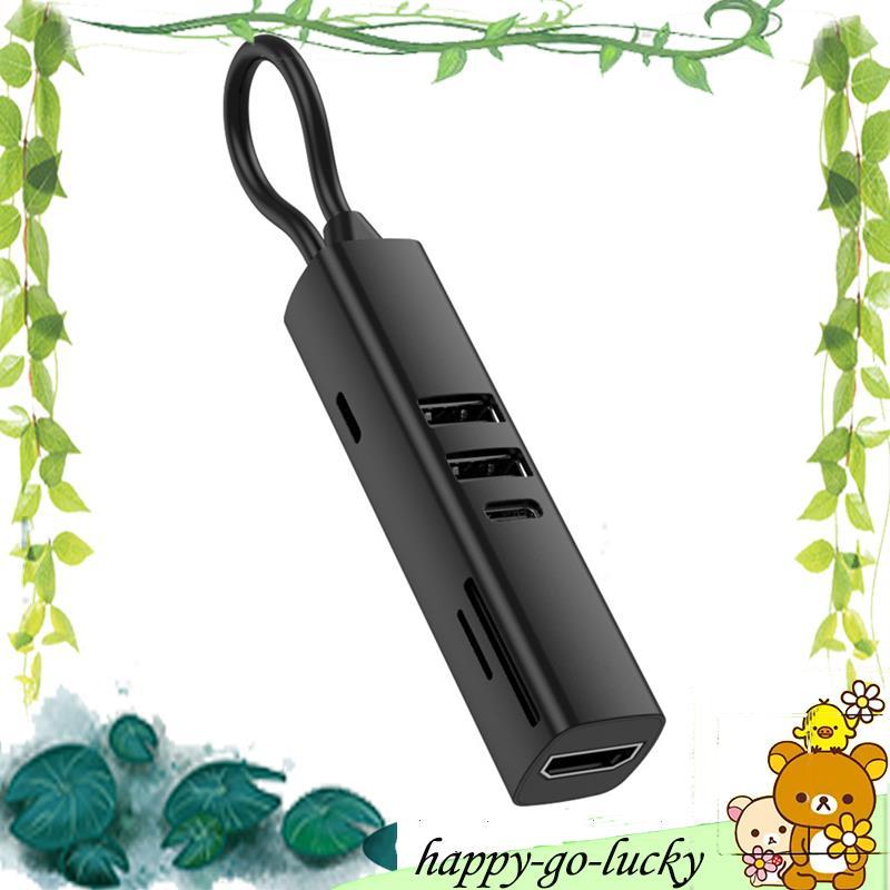 USB 3.0 HDTV 4K 30Hz วิดีโอ 7 in 1 USB C HUB SD TF Card Slot Reader Multi-Ports PD 100W ชาร์จสําหรับ