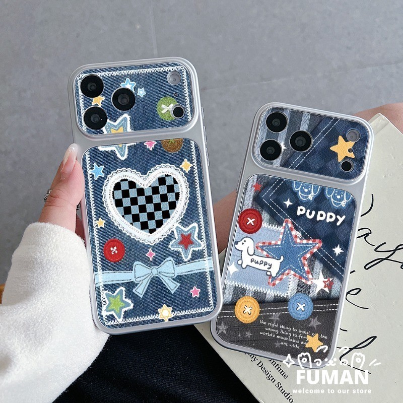 น่ารักหัวใจกางเกงยีนส์เคสโทรศัพท์สําหรับRealme N65 N63 N61 N55 N53 หมายเหตุ 80 70 70T 60 60X 50 Q5 Q