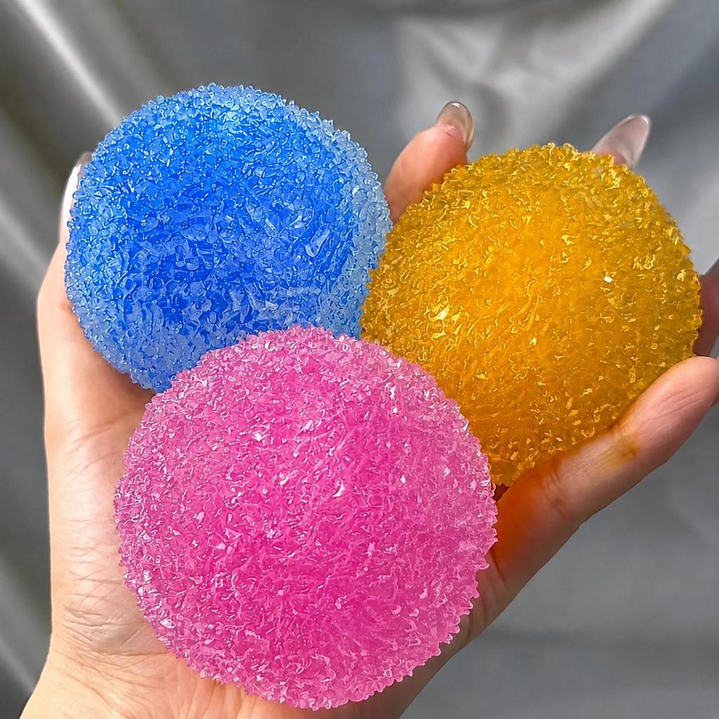ส่งไว🔴Glitter ice ball ฟิดเจทคลายเครียดเนื้อหนึบ แช่เย็นเพิ่มความหนึบได้