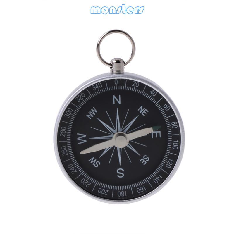 Mon Survival Compass Outdoor Camping Hiking Pocket Compass Mini Compass Outdoors