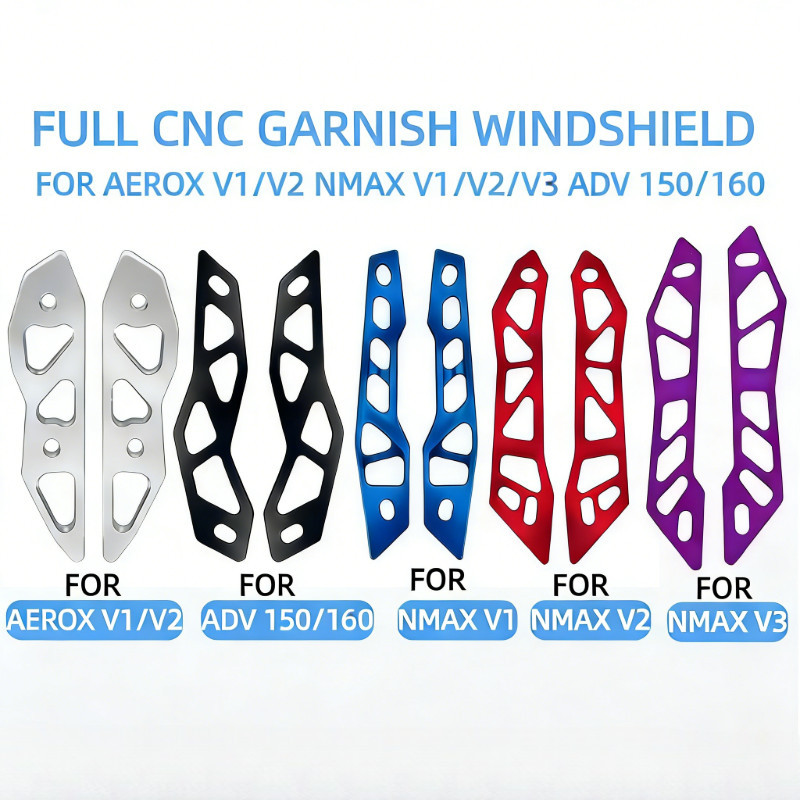 กระจก Garnish สําหรับ Aerox V1/V2/V3 Nmax V1/V2/V3 Nmax Turbo Adv 150/160 Nmax V 1 2 3