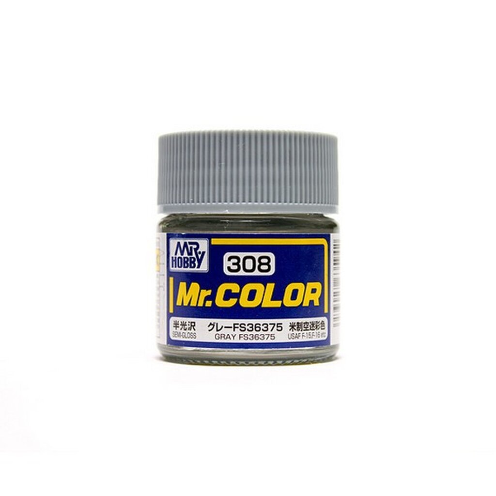 Mr.Hobby Mr.Color C308 Gray FS36375 Semi-Gloss (10ml) 4973028635942 (สี)