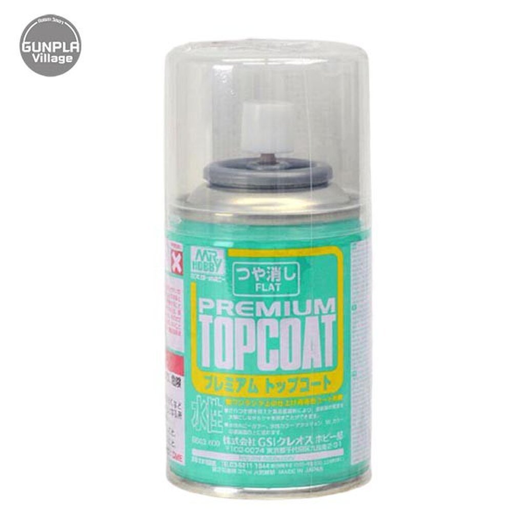 Mr.Hobby MR PREMIUM TOP COAT แบบด้าน B603 FLAT 4973028432954 (Tool)