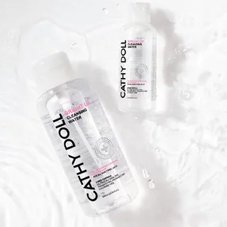 Cathy Doll Cleansing Water เคที่ ดอลล์ ผลิตภัณฑ์เช็ดทำความสะอาดเครื่องสำอาง 500ml (Bright Up/Hyaluron/Anti Acne)
