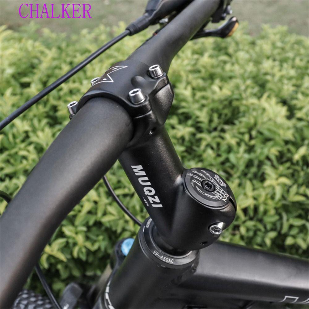 CHALKER 45 องศาก้านจักรยาน,อลูมิเนียม 31.8 มม.ส้อม MTB Riser Stem,อะไหล่ 65 มม.Stable Anti-slip จักรยานHandlebar Stem Mountain Road จักรยาน