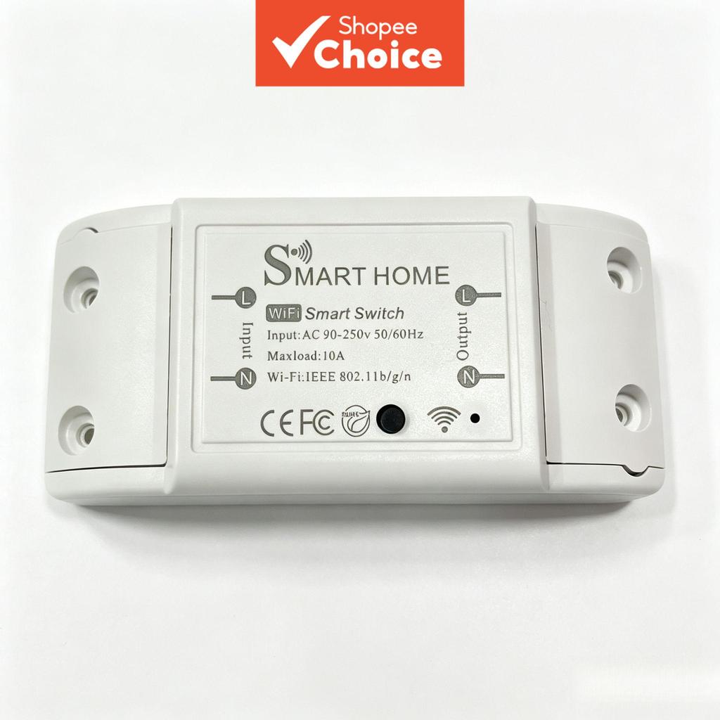 สมาร์ทสวิทช์สําหรับ Tuya Basic WiFi สวิทช์รีเลย์โมดูล DIY Mini Home Smartlife APP ไร้สายเสียงไร้สายจับเวลาสวิทช์ไร้สายสมาร์ทสวิทช์สวิทช์สวิทช์ไร้สายสําหรับ light
