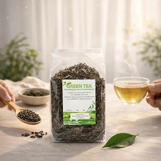 ใบชาเขียวอบแห้ง Dried Green Tea
