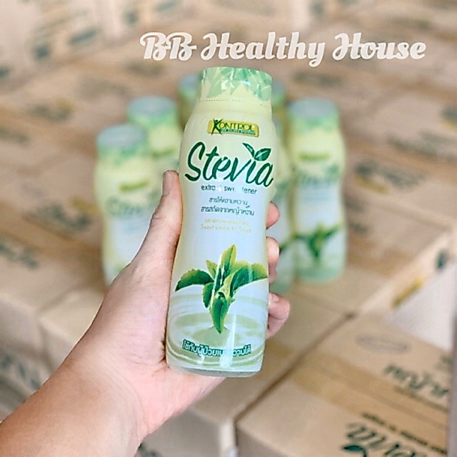 Syrup ให้ความหวานแทนน้ำตาล สารสกัดจากหญ้าหวาน(ธรรมชาติ100%) Kontrol Stevia ขนาด 260ml.(340g.)