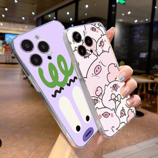 🌼KingMall🌼 เคสซัมซุงผู้หญิงลายหวา กันรอยกันกระแทกพรีเมียมบางเบา SAMSUNG A55 A56 A37 A17 A50 A30S A23 A16 A06 A05 A14