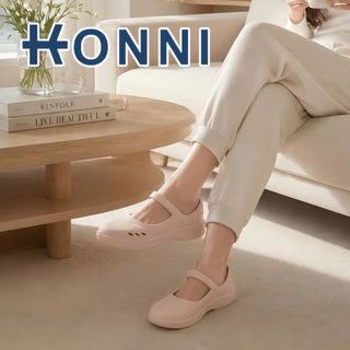 KONNI รองเท้าแมรี่เจน ฟีลบัลเล่ต์บัลใจ ใส่สบายานิ่ม EVA รองเท้าใส่ในบ้าน รองเท้าแตะหัวโตผู้หญิง