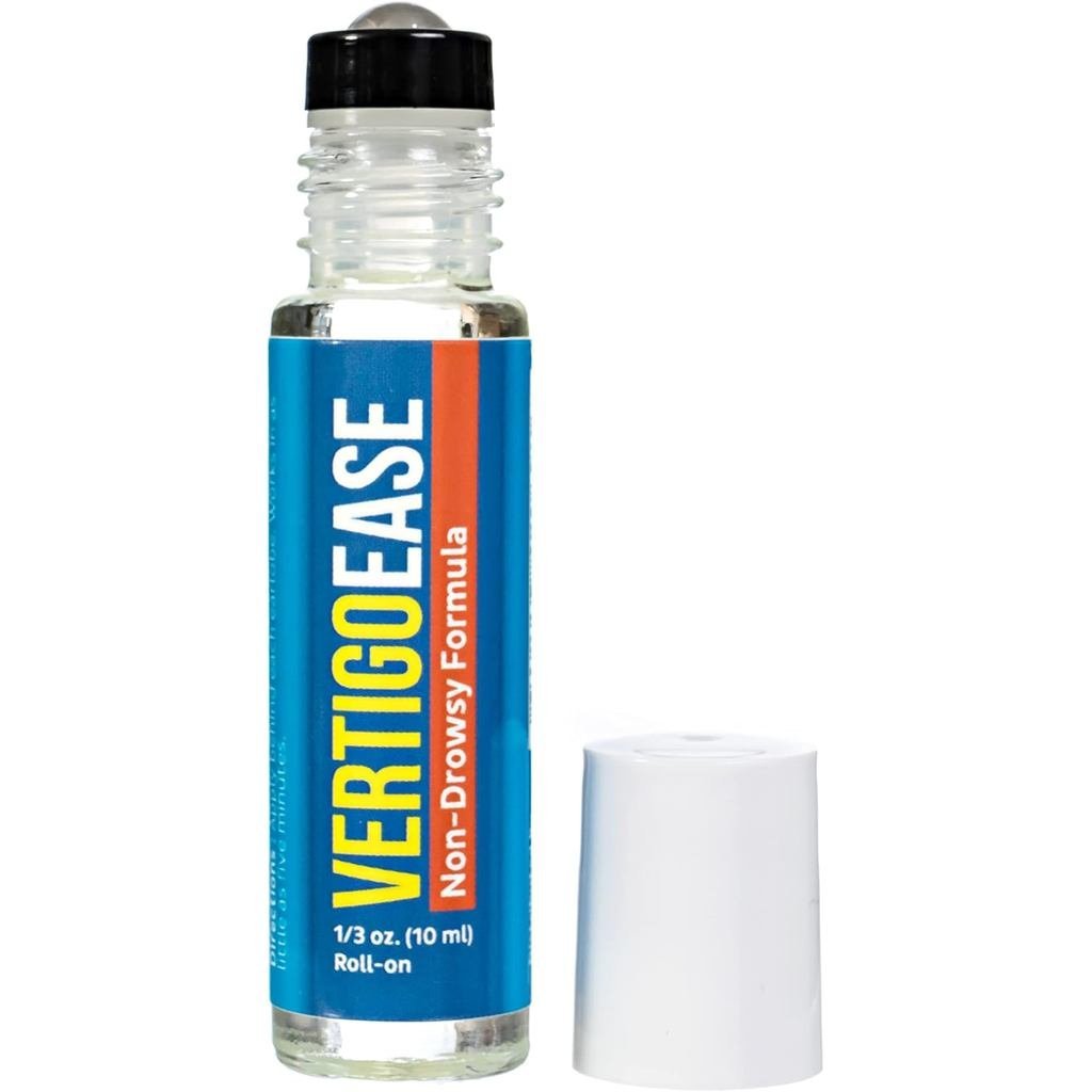 BasicVigorVertigoEaseRoll-On(10ml)-&Fast-ActingVertigoandDizzsupportwithGinger,Frankincense&Oils-Tra