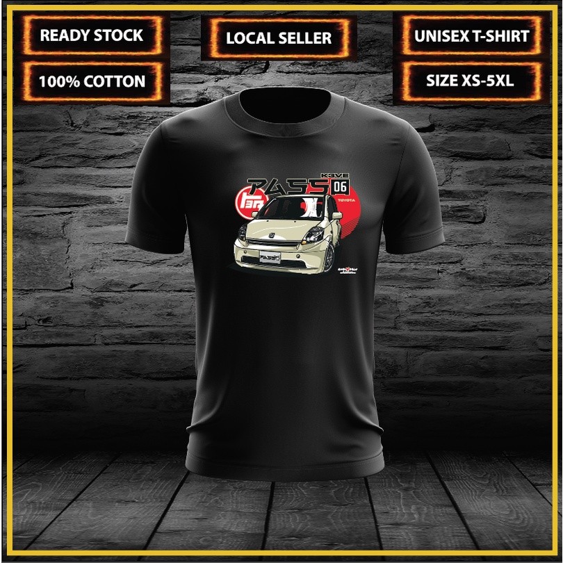 Myvi Passo Cream K-car Tshirt Jersey
