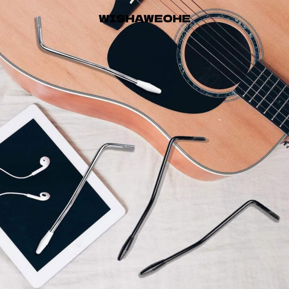 WISHAWEOHE Tremolo Arm, Whammy Bar สําหรับ Fender Squier Strat กีตาร์เครื่องมือ, แบบพกพา 5/6 มม.ใช้งานง่าย Handle เคล็ดลับกีตาร์