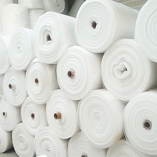 EPE FOAM สีขาว หนา5mm ยาว10m/50m กว้าง100cm แผ่นโฟมกันกร โฟมกันกระแทก EPE Foam ห่อของ ราคาส่ง พร้อมส่ง Boxhero ส่งด่วน