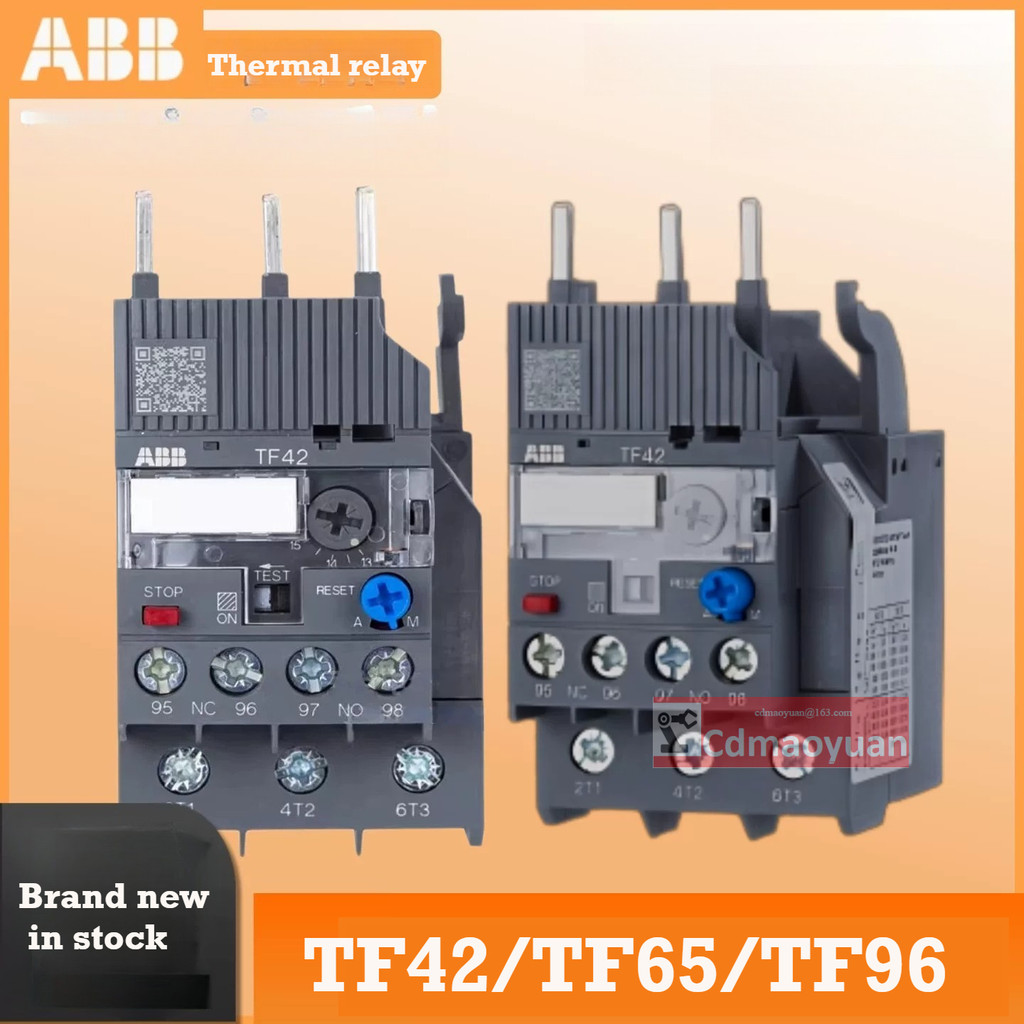 ABB TF42-2.3-7.6-10-16 รีเลย์ TF65-60-28 ตัวป้องกันโอเวอร์โหลดความร้อน TF96-78