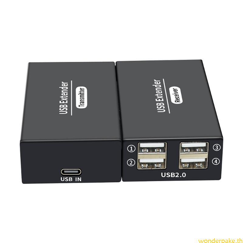 USB Extenders USB 200M Extenders Adapters Over Cat6 up to 656ft 4USB Port