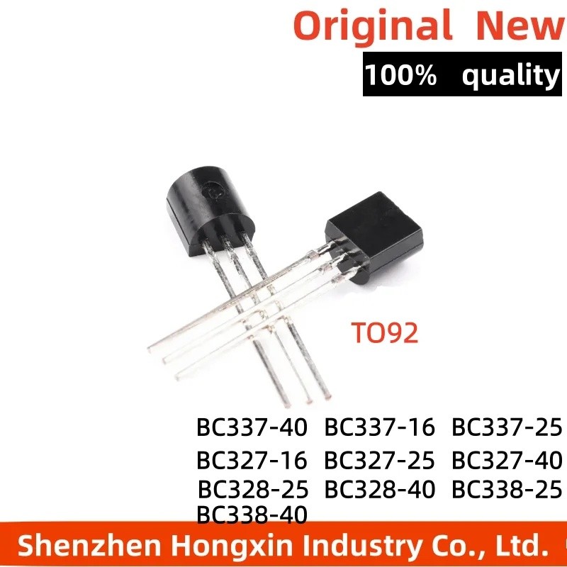 10PCS BC337-40 BC327-16 BC337-16 BC337-25 BC327-25 BC327-40 BC338-40 BC328-25 BC328-40 BC338-25 ทราน