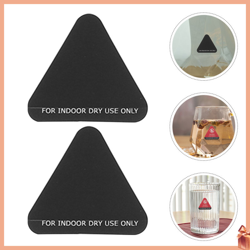 10 ชิ้นสติกเกอร์ Caution Hot Sign อุณหภูมิสูง Decal อุปกรณ์คําเตือน Scald Decals