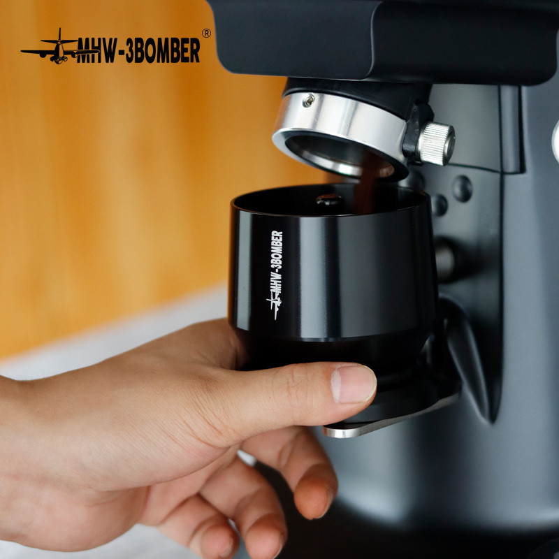 Mhw-3bomber Bomber Powder Receiver 58mm เครื่องบดผง Cup Hand Brew เครื่องรับผงกาแฟอิตาลี