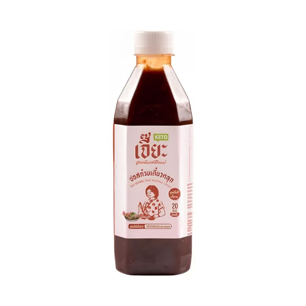 เจี๊ยะ ซอสก๋วยเตี๋ยวแห้งคลุก Jea Thai Noodle Keto Sauce 545ml.