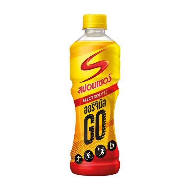 สปอนเซอร์ เครื่องดื่มเกลือแร่ออริจินัลโก Sponsor Original GO 420ml.