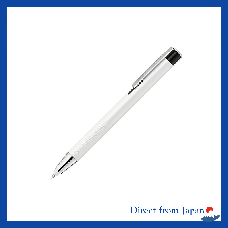 Zebra LED Oil-Based Ballpoint Pen Light Light α 0.7mm White P-BA96-W