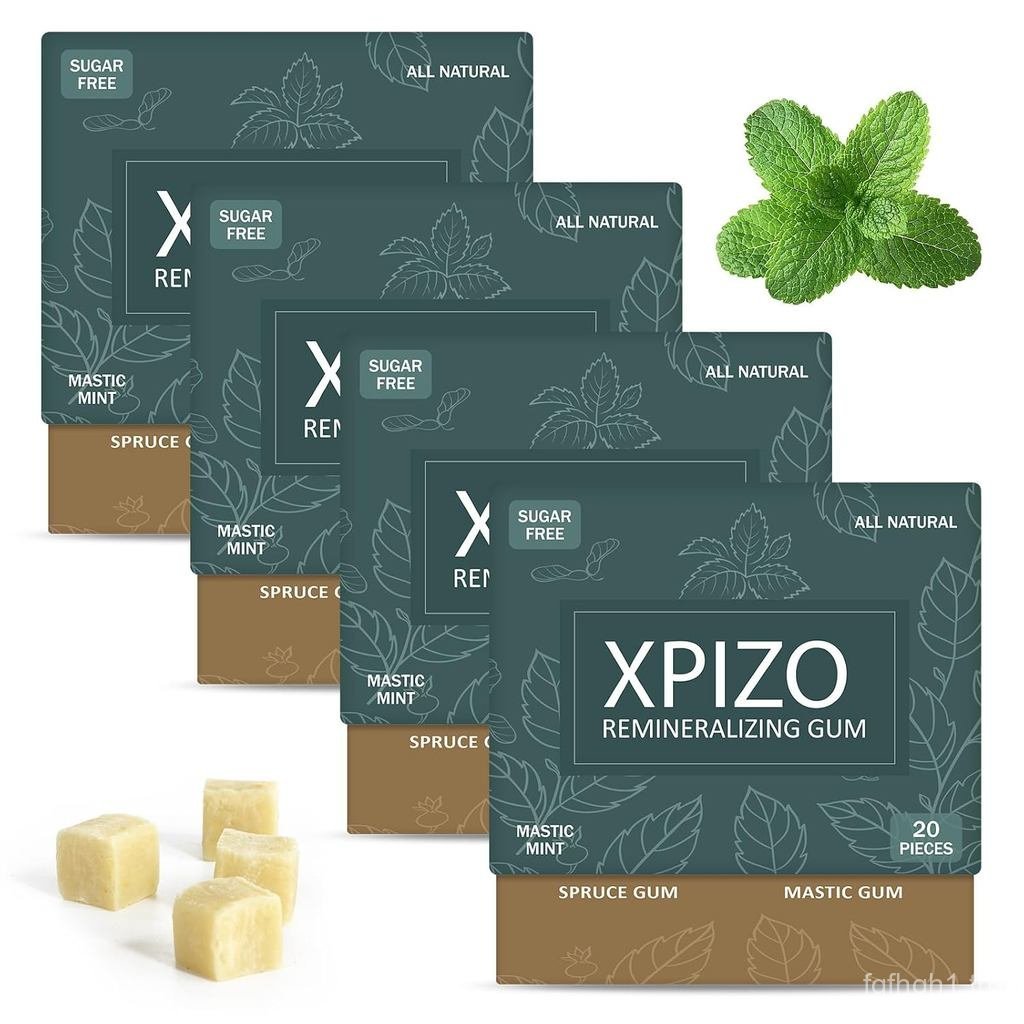 RemineralizingGumwithNano-Hydroxyapatite&XylitolSugarFreeBaseChewingGumPlastic-Free,Dye-Free,Asparta