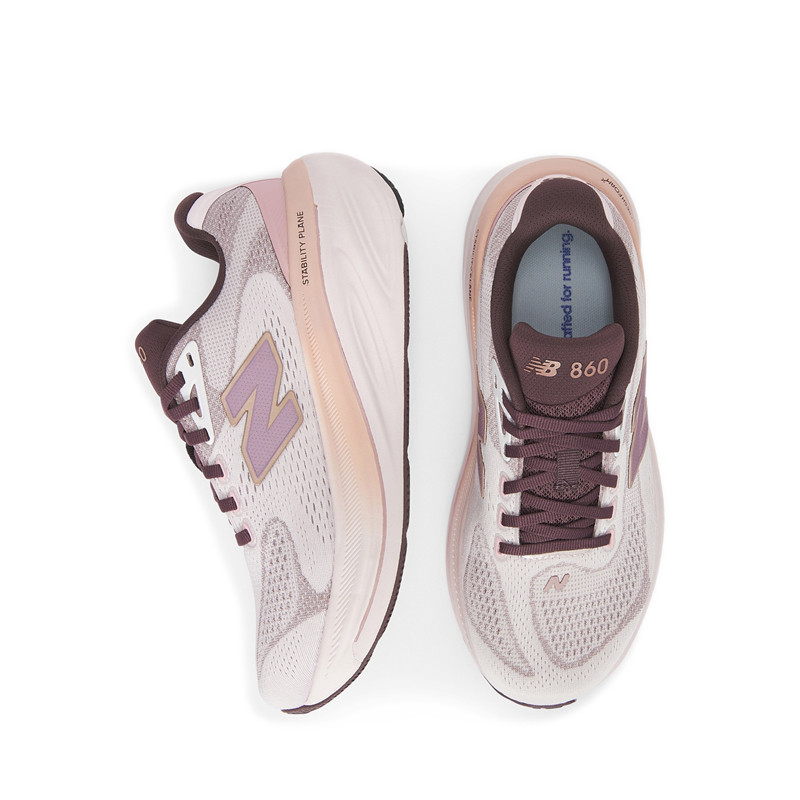 New Balance Fresh Foam X 860 v15 รองเท้าวิ่งผู้หญิง - สีชมพู รูปที่ 3