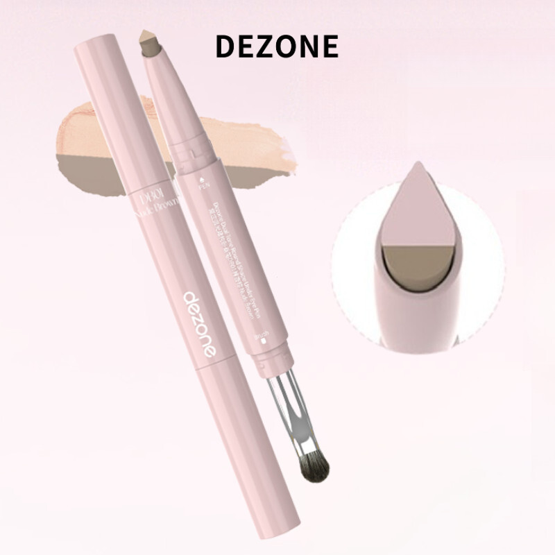 Kedy品⭐DEZONE อายไลเนอร์ Dai Zhuang ปากกาอายไลเนอร์อเนกประสงค์สําหรับ Brightening และแรเงา Two-in-One