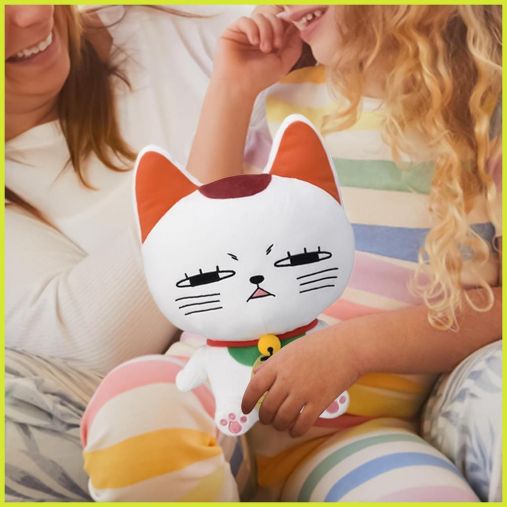 สัตว์น่ารัก Plushies ตุ๊กตา Squinting ตุ๊กตาแมว Soft Cat Plushies ตลกมาพร้อมกับตุ๊กตาวันหยุดตกแต่งบ้