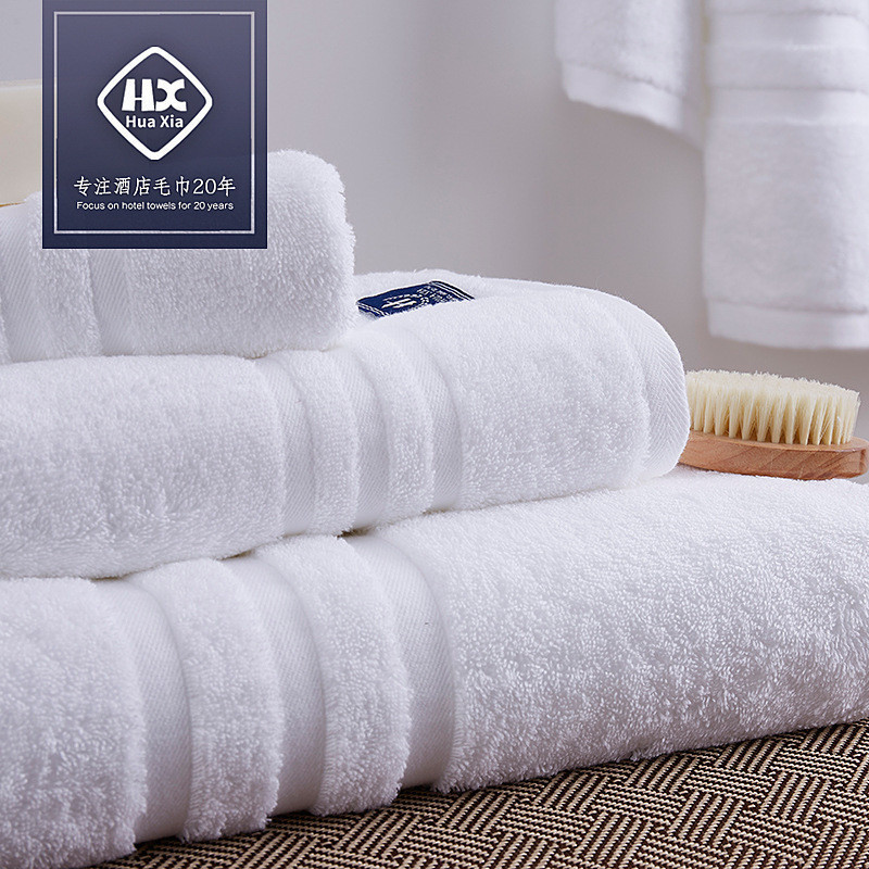 GMR Home GJ2 Hotel Towel ชุดสามชิ้น 16S Spiral Satin Gift Towel Set กล่องของขวัญ