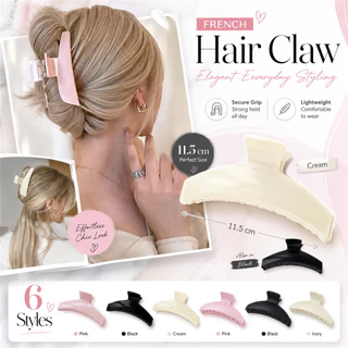 ฝรั ่ งเศส Acetic Acid Shark คลิป Ins คว ้ าคลิป Simple Retro Hairpin อุปกรณ ์ เสริมผมสําหรับผู ้ หญิง