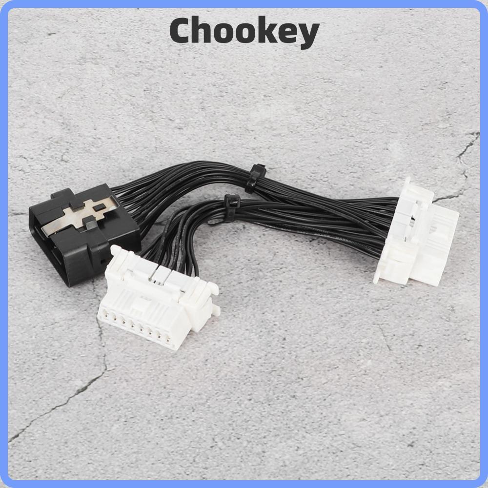 RODAROLA OBD2 Splitter Cable, ABS 1 ถึง 2 Splitter OBD2 สายต่อ, Professional Plug And Play 16 Pin OB