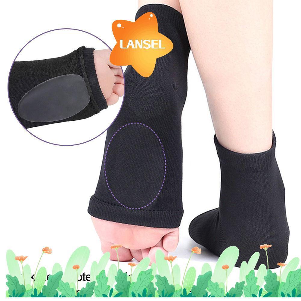 LANSEL Heel Pad Cushioned Arch Support Sleeve Foot Relief Pain Heel Protectors