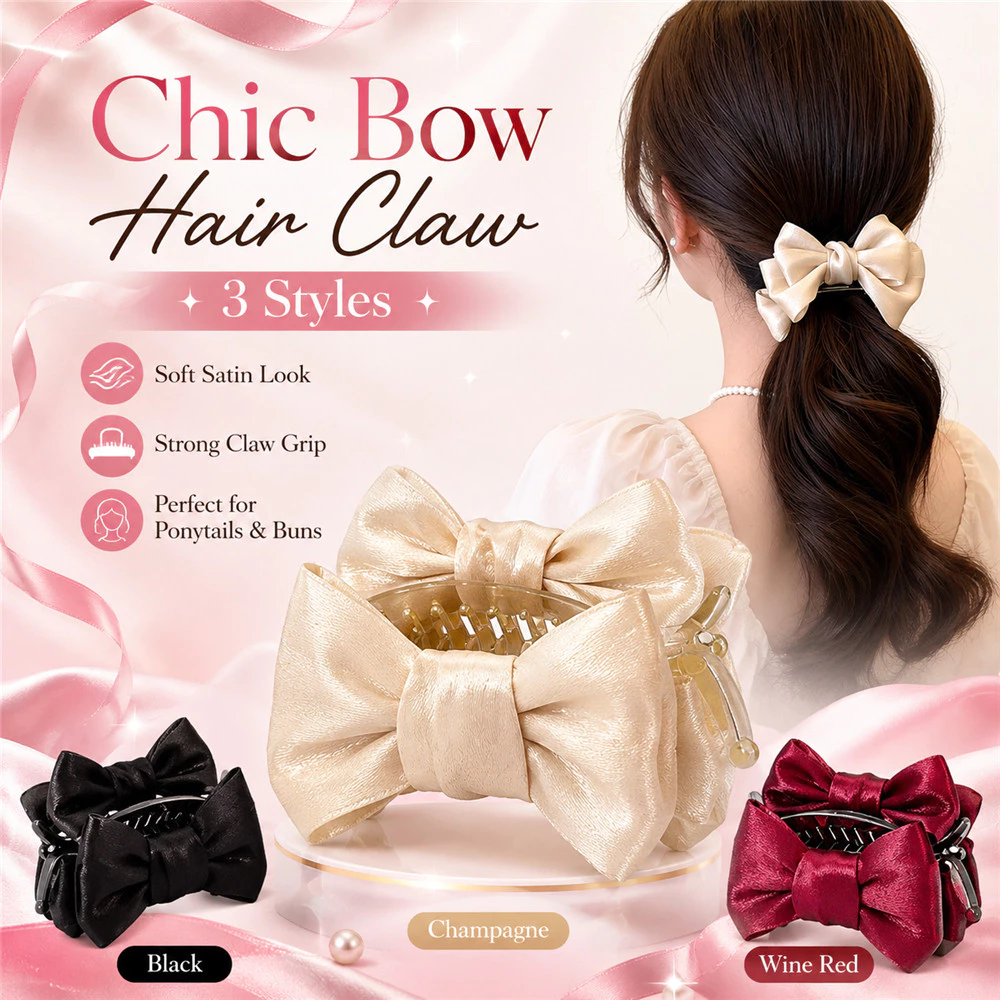 Super Immortal French Bow Ball Head Grab Clip เครื่องประดับผมฤดูร้อน Elegance ช้อนหัวหลังผู้หญิง