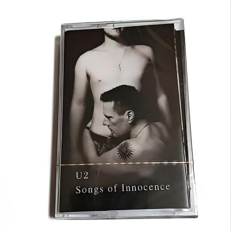 WZLDN81 เทป English Rock Songs U2 Band Songs of Innocence ของขวัญคอลเลกชันที่ยังไม่ได้เปิดใหม่เอี่ยม