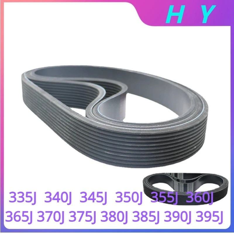 1PCS PJ Ribbed เข็มขัด 335J 340J 345J 350J 355J 360J 365J 370J 375J 380J 385J 390J 337J SROV