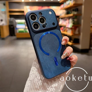 หรูหราลายคาวบอยสีฟ้าหน้าต่างวิสัยทัศน์ขนาดใหญ่เปลี่ยนทันที17เคสโทรศัพท์แม่เหล็กเหมาะสําหรับ ไอโฟน 11 12 13 14 15 16 17 มือโปร สูงสุด รวมทุกอย่างฝาครอบป้องกันการตก