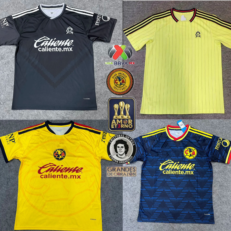 Club América Home Training Jersey 2026/27 คุณภาพสูงฟุตบอลเสื้อแขนสั้น S-4XL