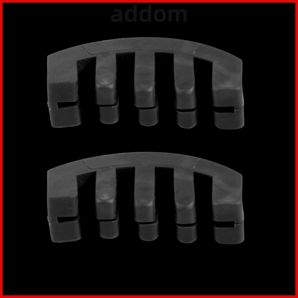 ADDOM 2PCS ยางไวโอลิน Mute, สีดํายางไวโอลินฝึก Mute, Professional ซิลิโคนไวโอลิน Mute สําหรับไวโอลิน