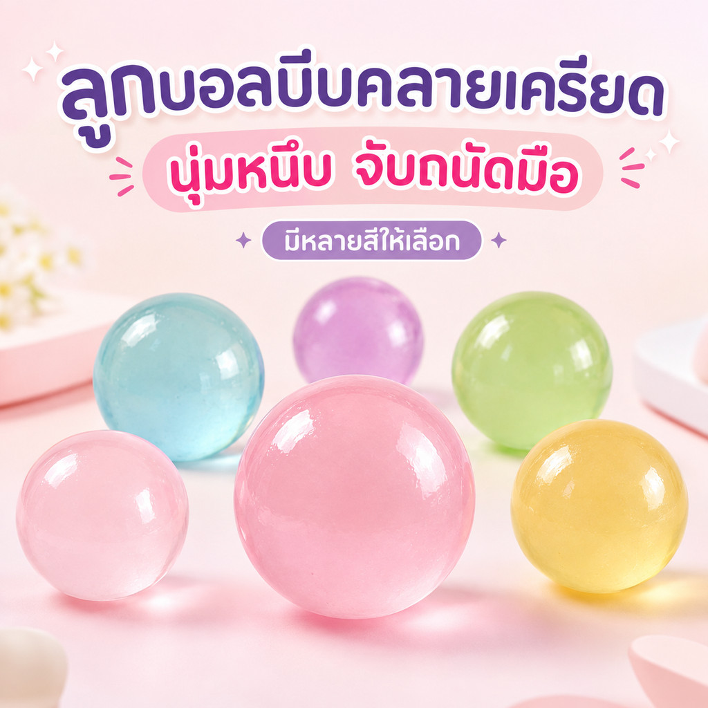 🍡เหมือนจริงมาก! โมจิสูบลม Squishy ของเล่นบีบ แต่งรูปร่างได้ หลอกเพื่อนได้ สนุกทุกปาร์ตี้ ของขวัญเด็กสุดฮิต 🎈