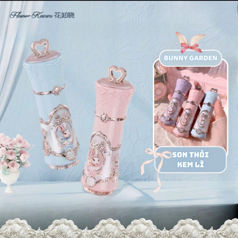 ✨Flower Knows Bunny Garden Collection Matte Lipstick Flower Knows Makeup Flower Knows New Collection